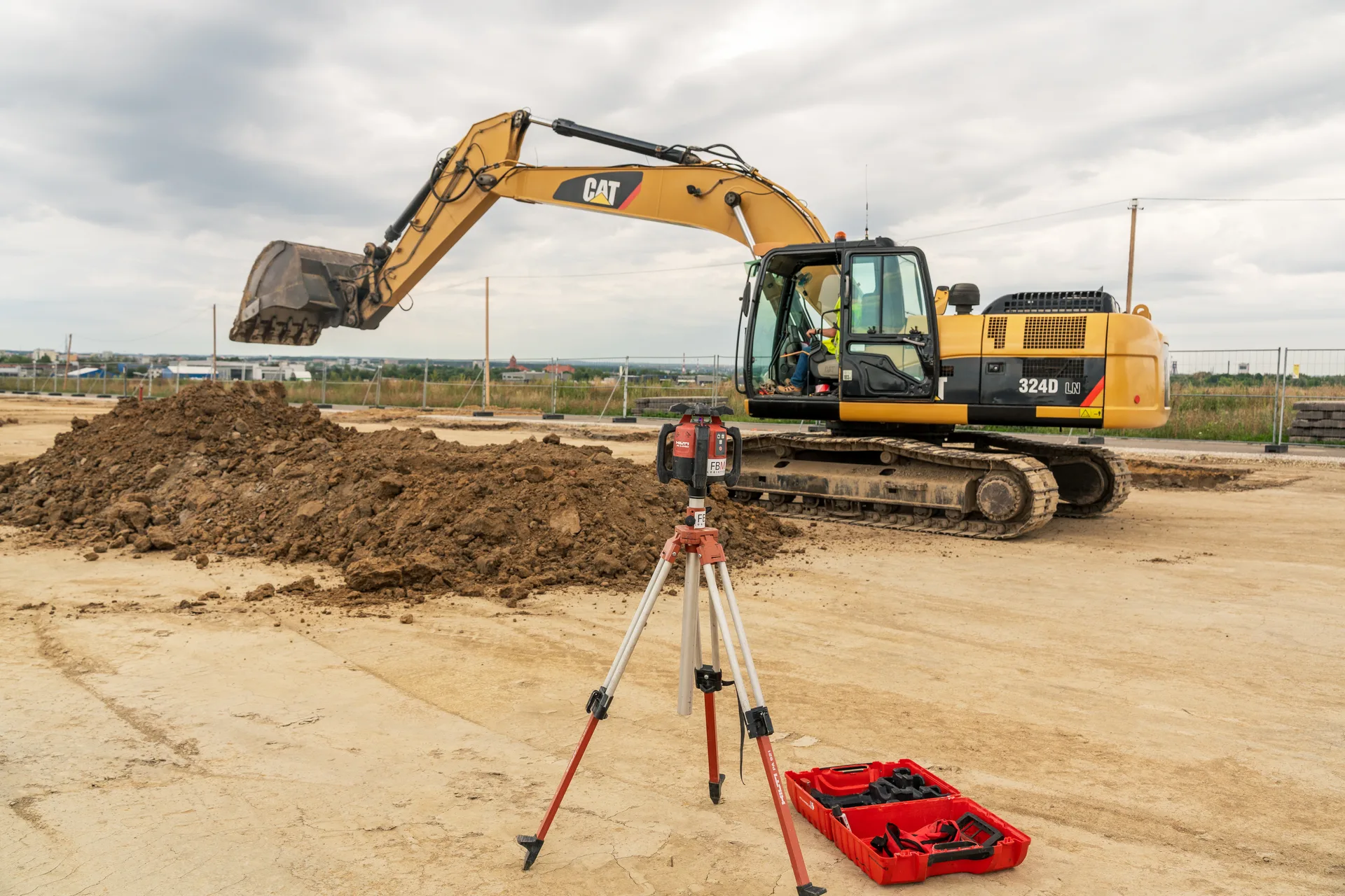 MBT-Arbeit auf der Baustelle