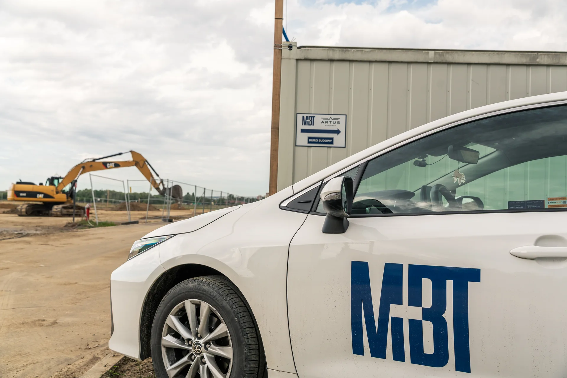MBT-Arbeit auf der Baustelle